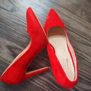 red high heels